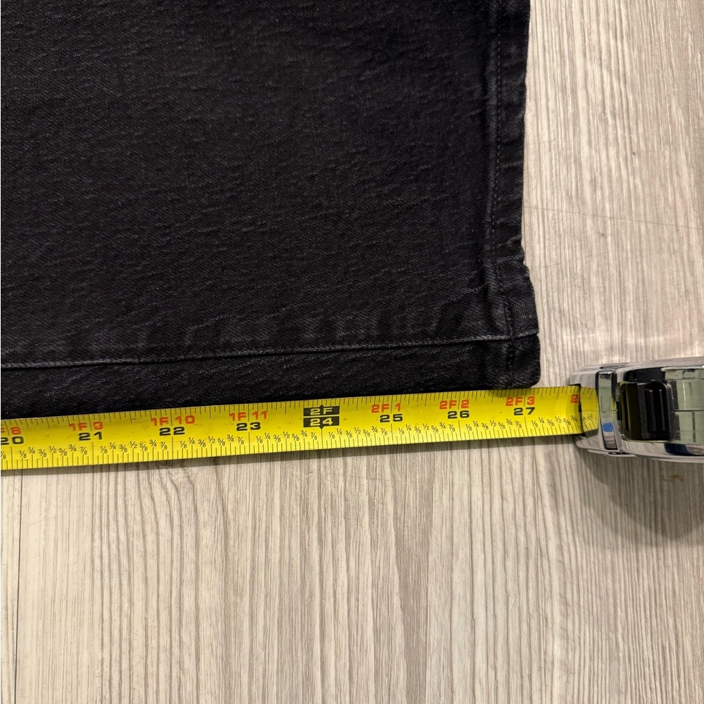 Madewell Women's Black Straight Leg Jeans 26 - Picture 8 of 10
